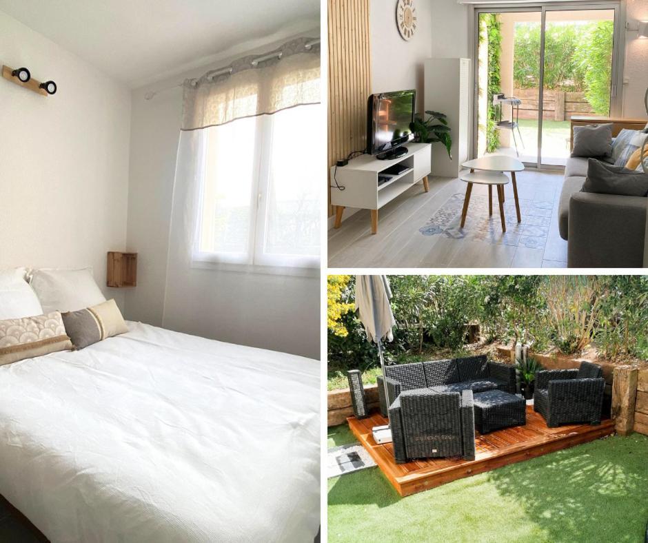 APPARTEMENT avec JARDIN, PISCINE, PLAGE, TENNIS Fréjus Extérieur photo